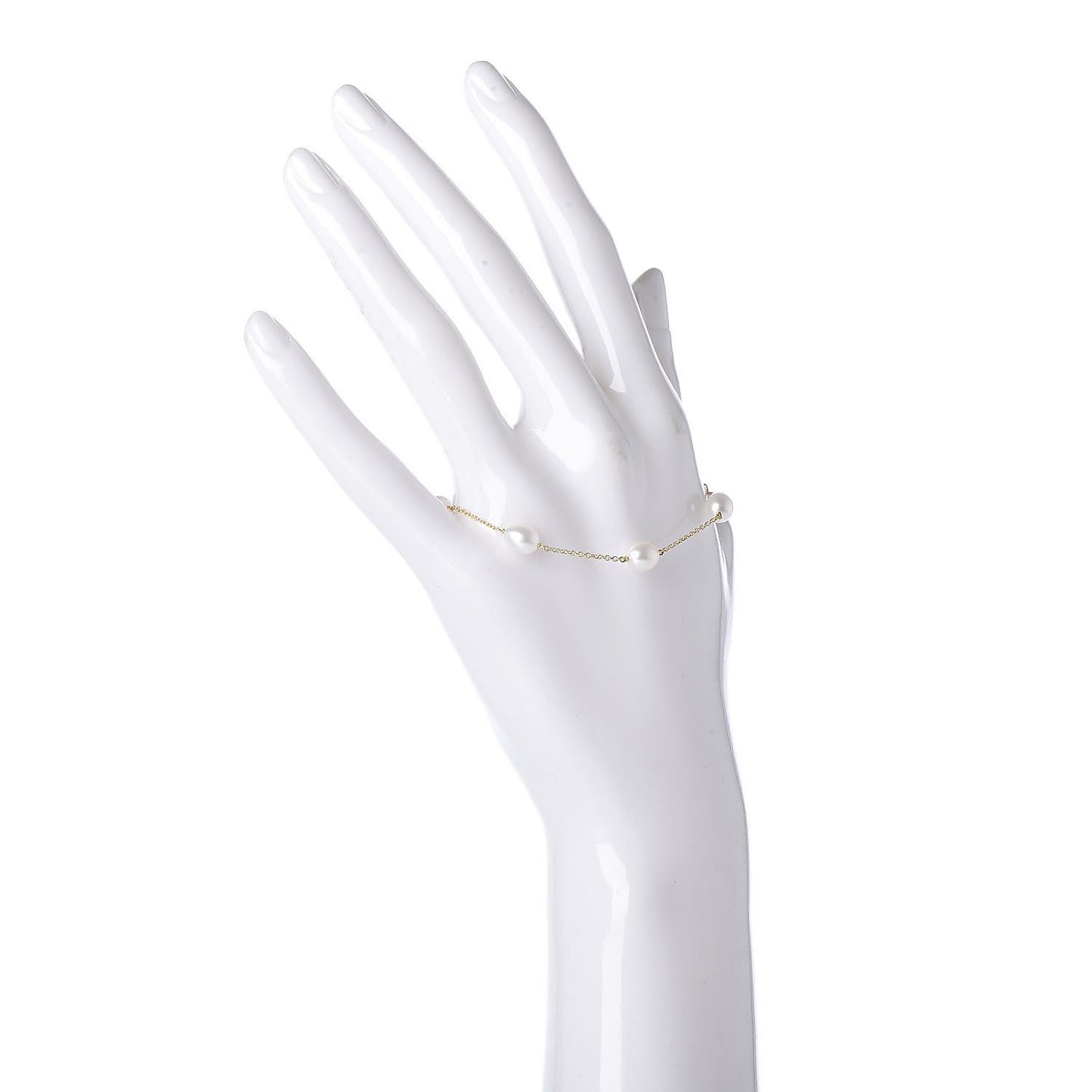 18K Yellow Gold Pearl 6-6.5mm Elsa Peretti Pearls By The Yard Bracelet