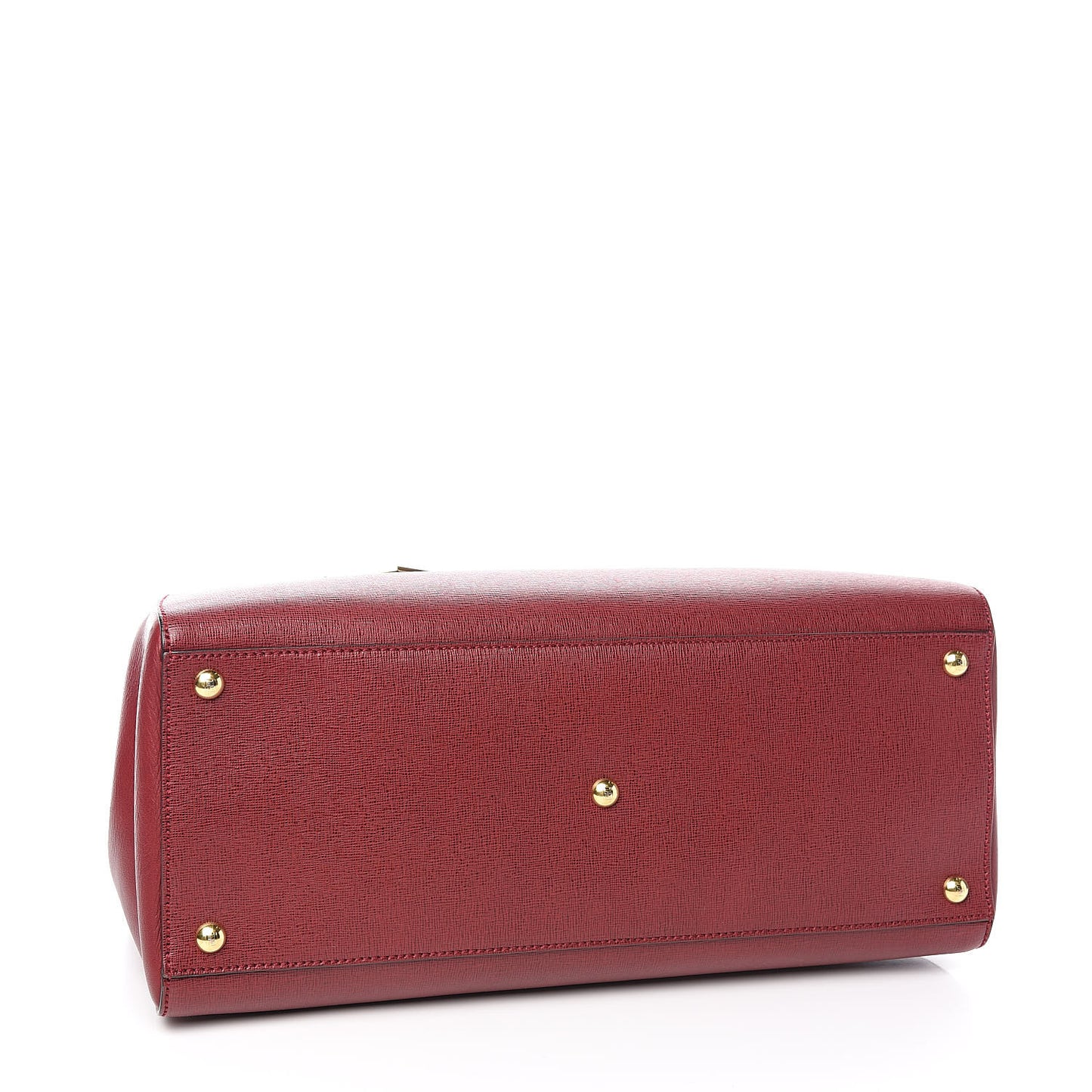 Vitello Elite Regular 2Jours Tote Rosso Scuro Ciliegia