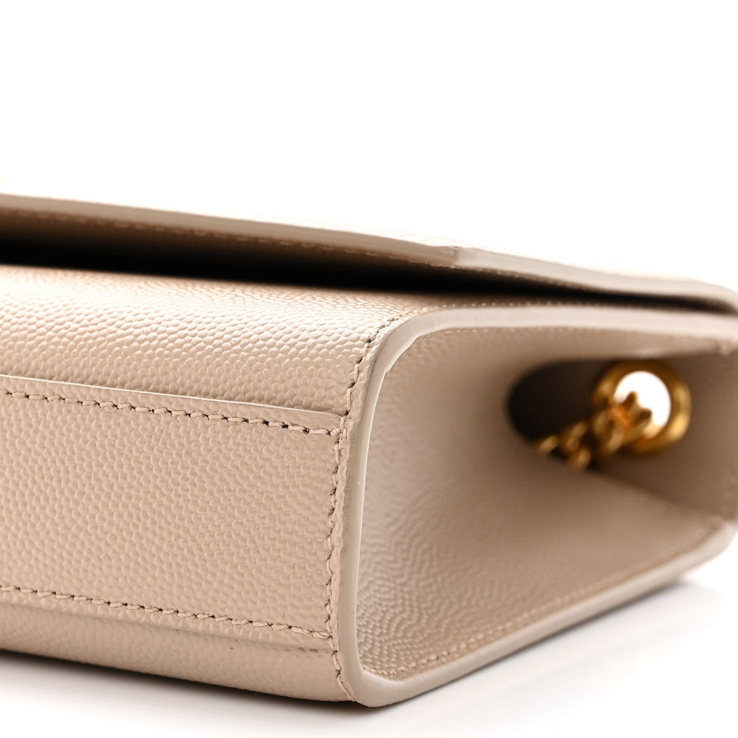 Grain De Poudre Small Monogram Kate Satchel Dark Beige