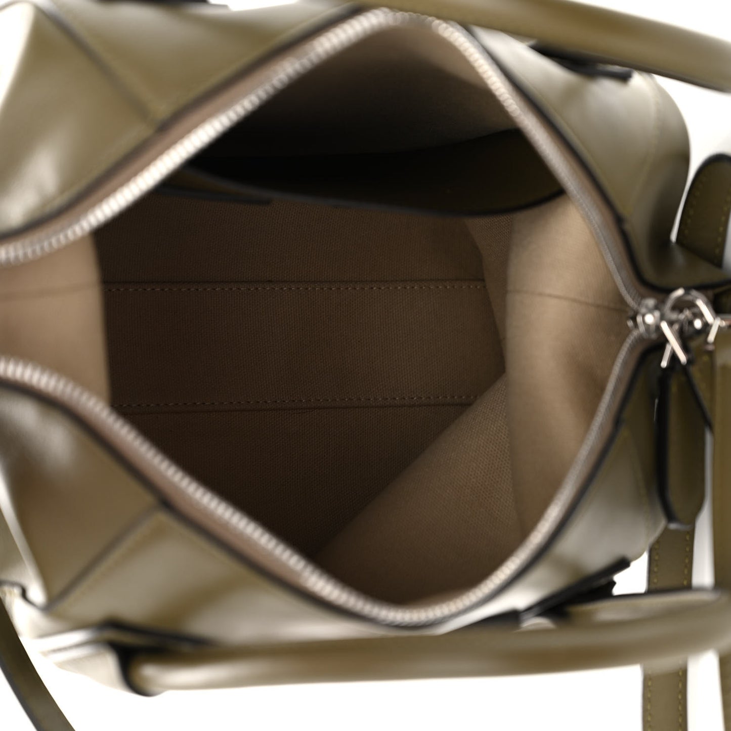 Smooth Calfskin Small Soft Antigona Dark Khaki