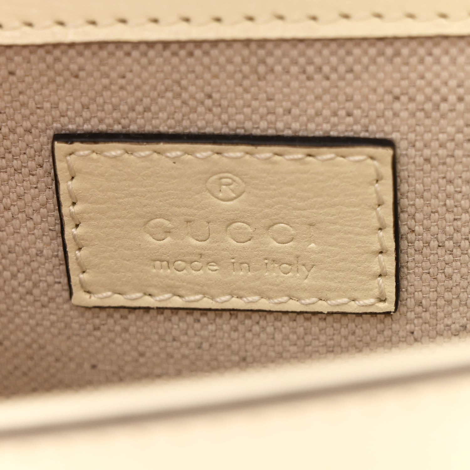 Gucci Azalea Calfskin Crystal Small Horsebit 1955 Chain Shoulder Bag White 6 of 10
