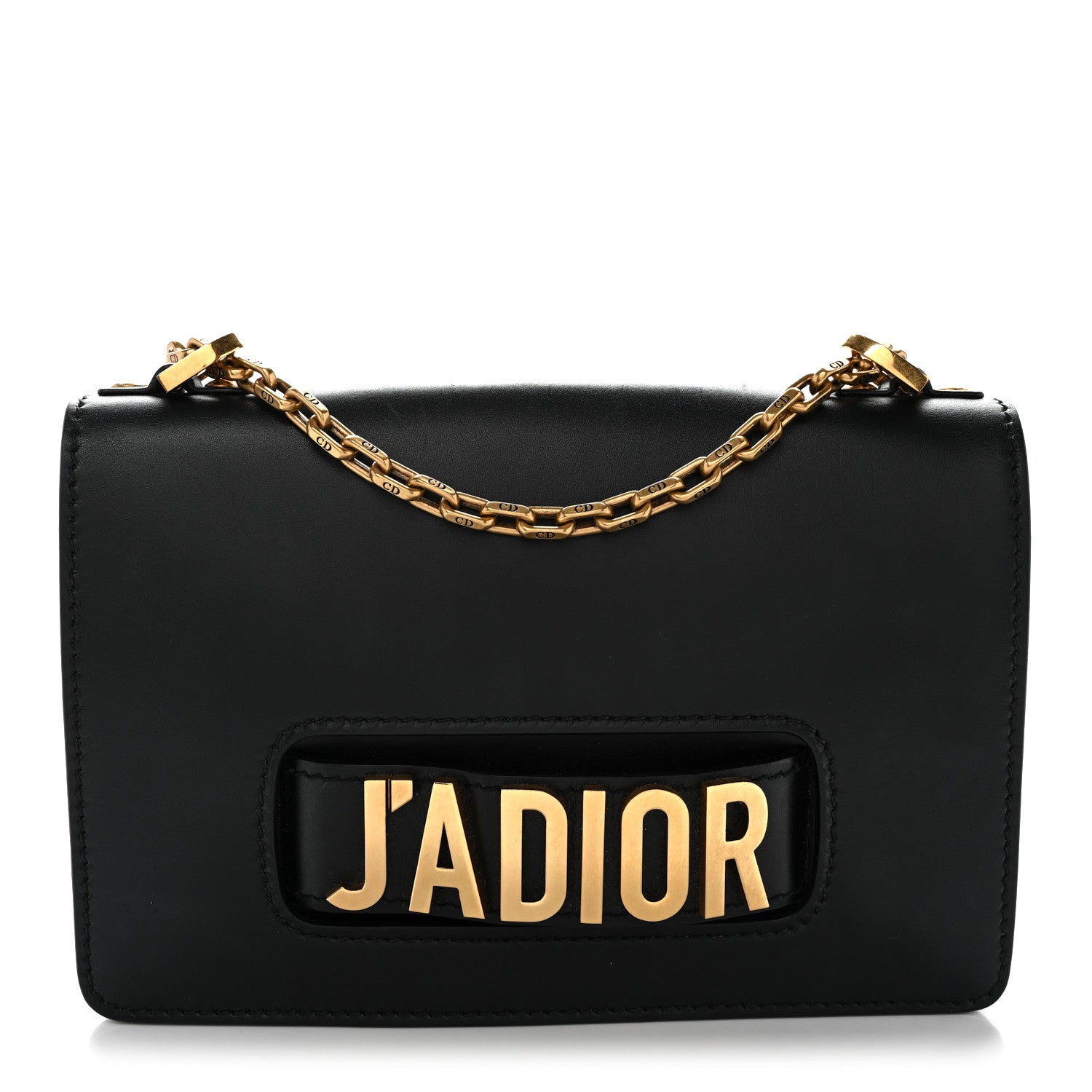 Christian Dior Calfskin J'Adior Chain Flap Bag Black 1 of 9