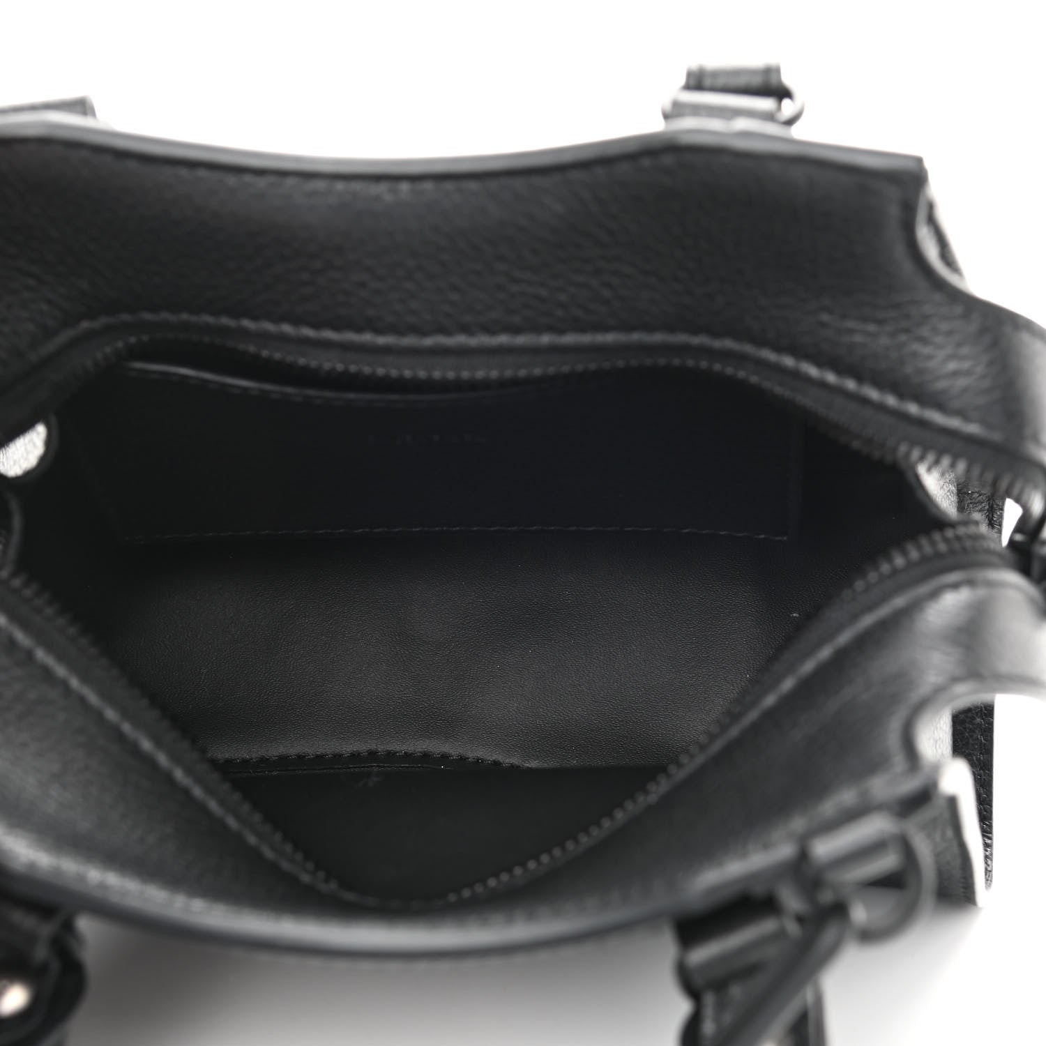 Balenciaga Grained Calfskin Neo Classic Black Hardware Mini City Black 5 of 10