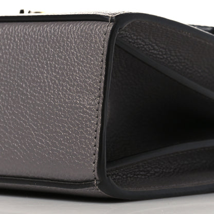 Gucci Grainy Calfskin Small Zumi Shoulder Bag Dusty Grey 10 of 10