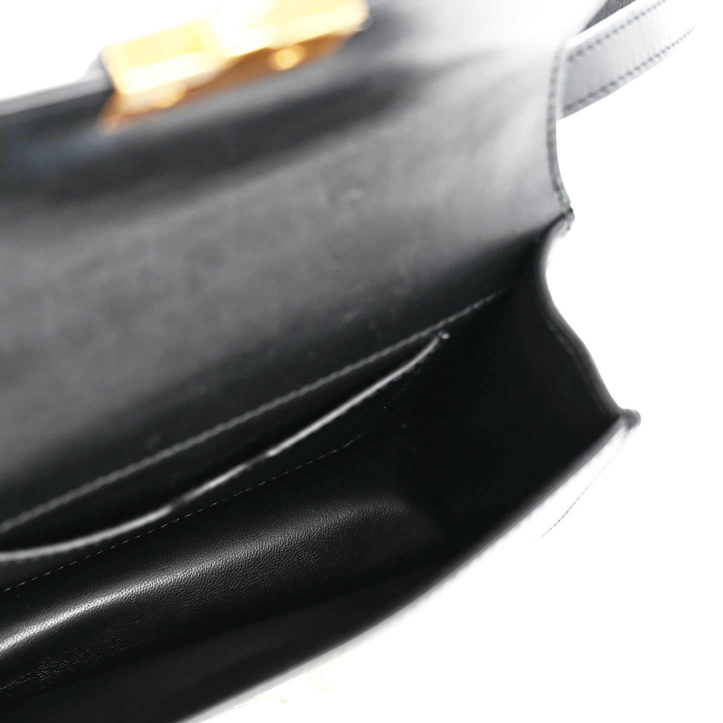 Smooth Calfskin Micro 30 Montaigne Flap Bag Black