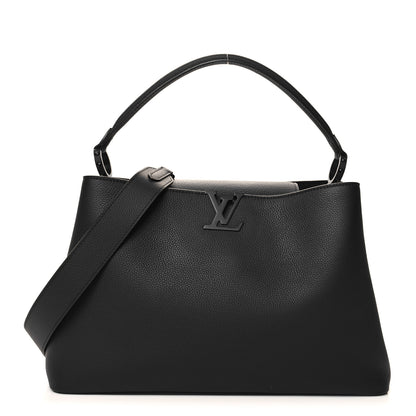 Louis Vuitton Taurillon Capucines GM Souple Matte Black 1 of 10