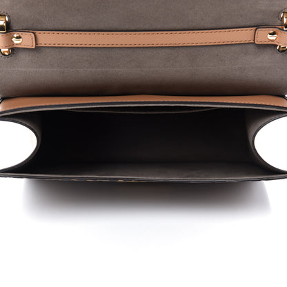 Fendi Vitello Century F is Fendi FF Embossed Kan I Shoulder Bag Orzo Tobacco 6 of 11