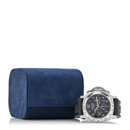 Panerai Stainless Steel Rubber 44mm Luminor Daylight Chronograph Automatic Watch Black PAM00250 5 of 5