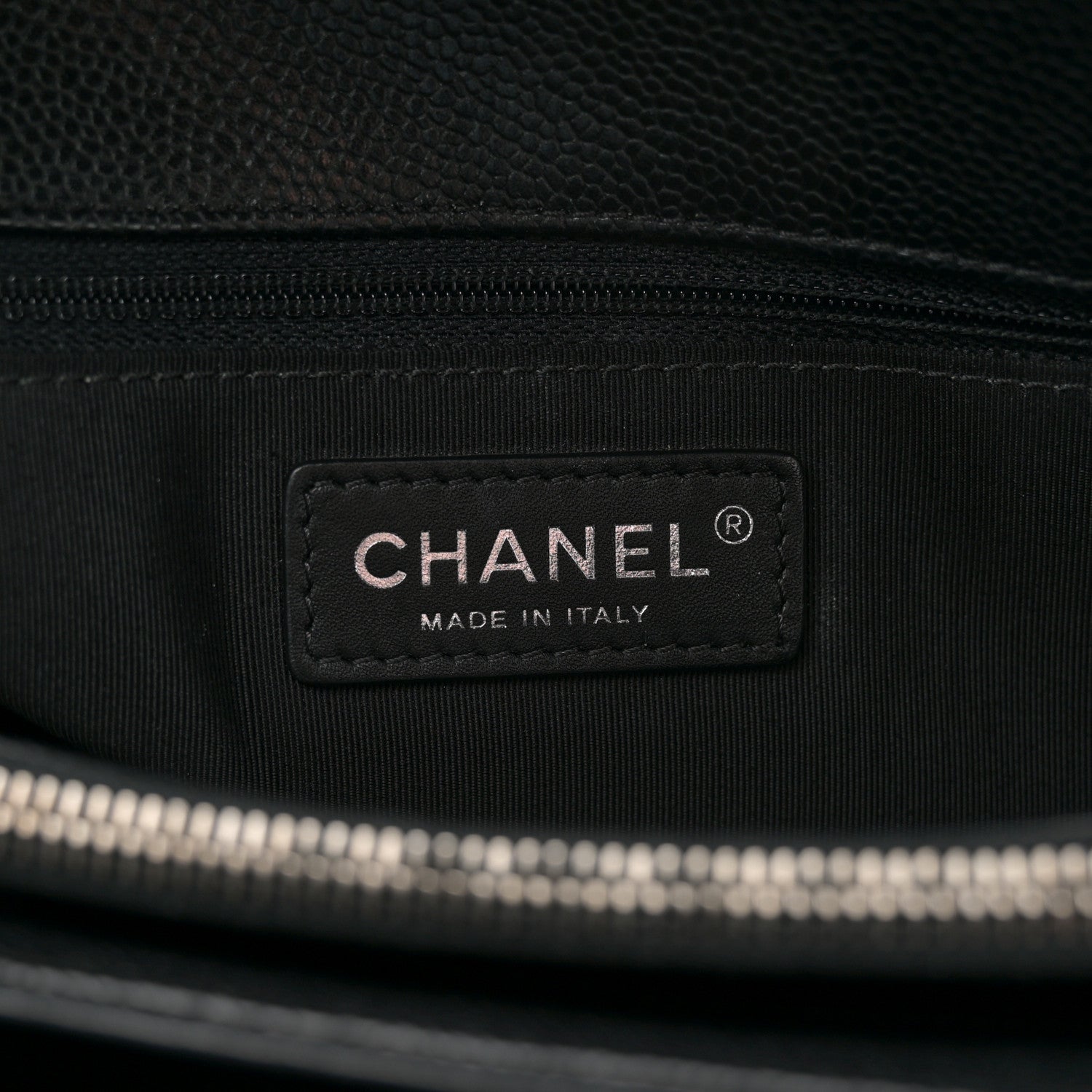 Chanel Caviar Quilted City Shopping Tote Black 5 of 13