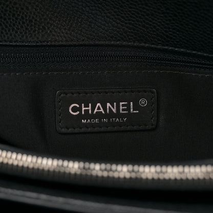 Chanel Caviar Quilted City Shopping Tote Black 5 of 13