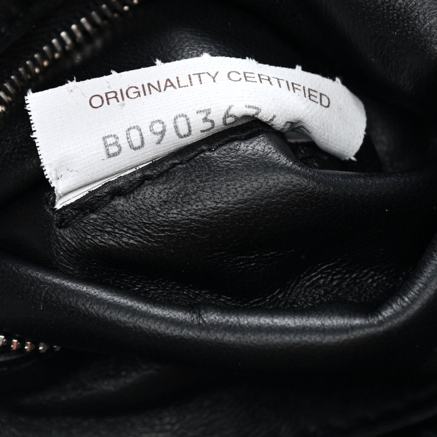 Nappa Maxi Intreccio Padded Cassette Crossbody Bag Black