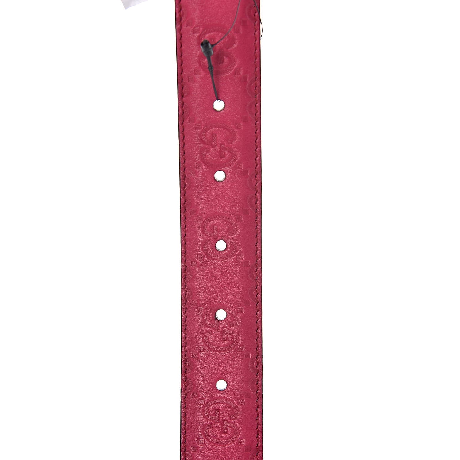 Gucci Guccissima Signature Interlocking G Belt 90 36 Blossom 6 of 6