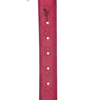 Gucci Guccissima Signature Interlocking G Belt 90 36 Blossom 6 of 6