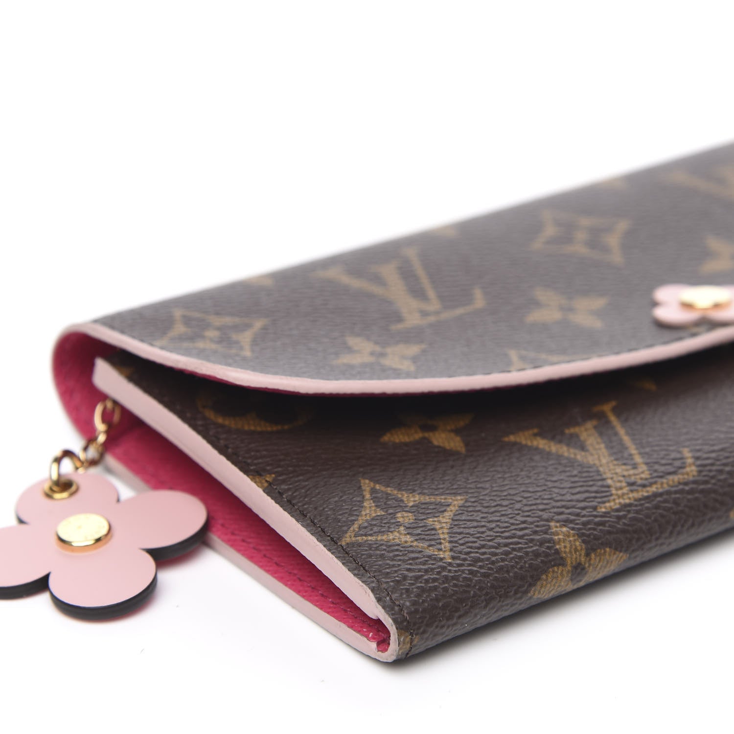 Louis Vuitton Monogram Bloom Flower Emilie Wallet 7 of 9