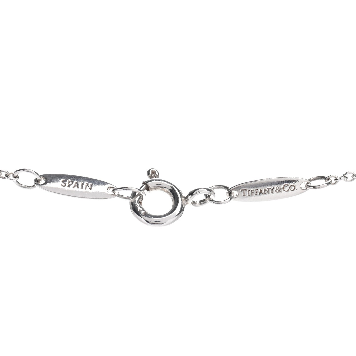 Sterling Silver Elsa Peretti Zodiac Aquarius Pendant Necklace