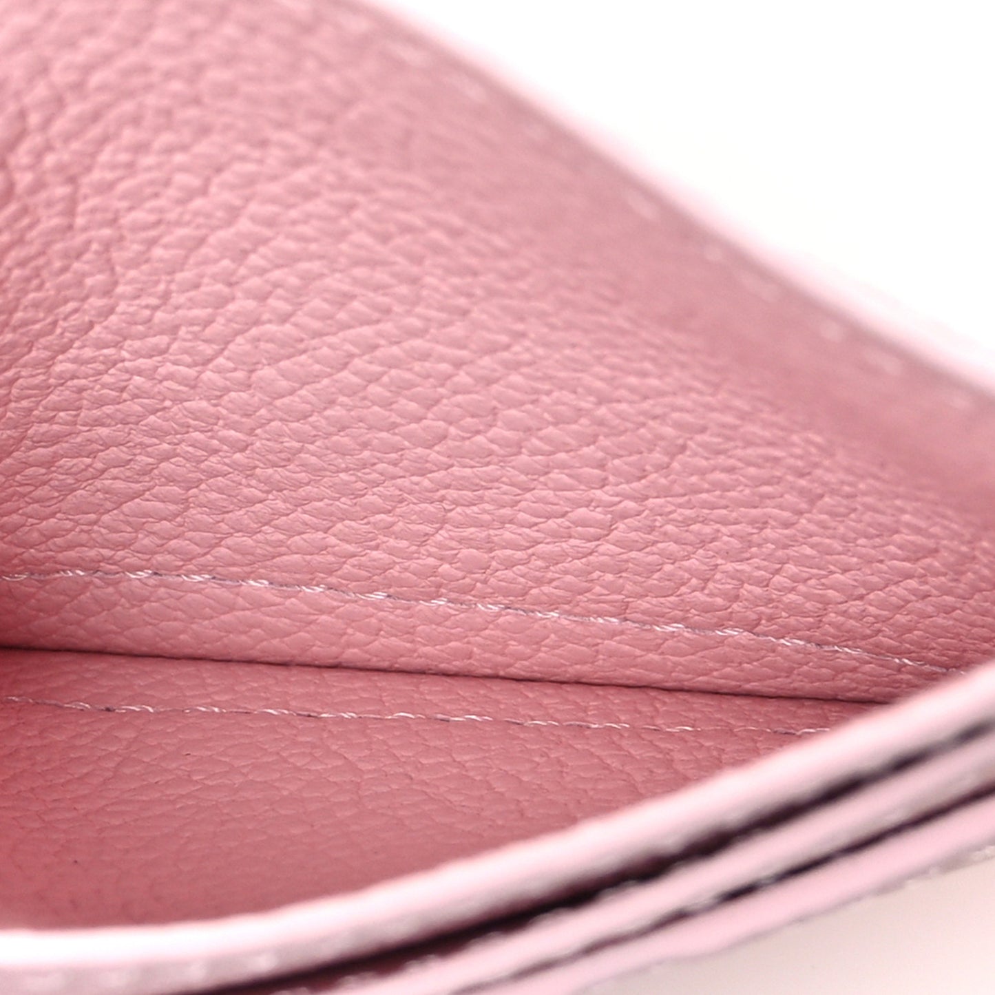 Empreinte Monogram LV Charms Card Holder Confetti Pink