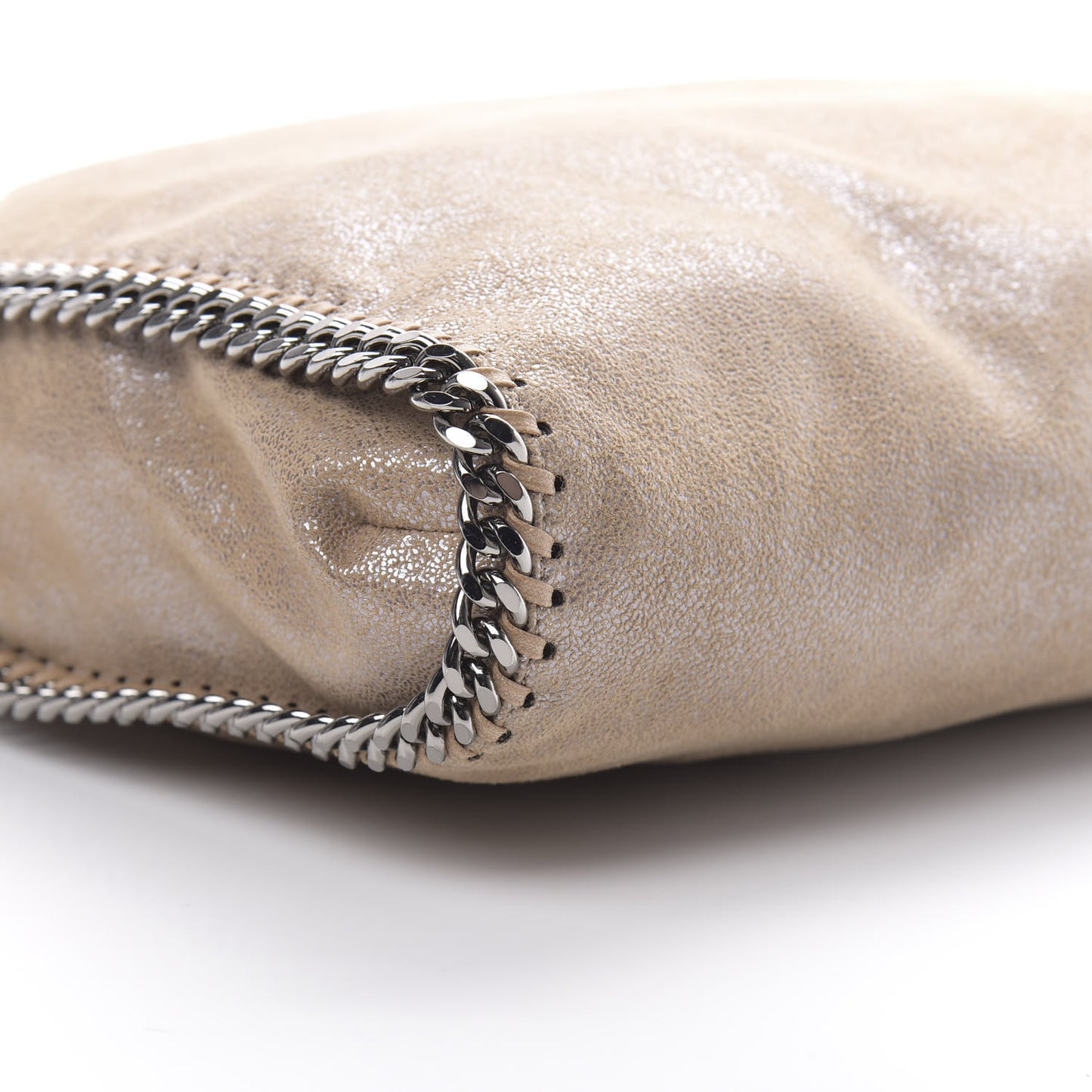 Shaggy Deer Small Falabella Tote Taupe