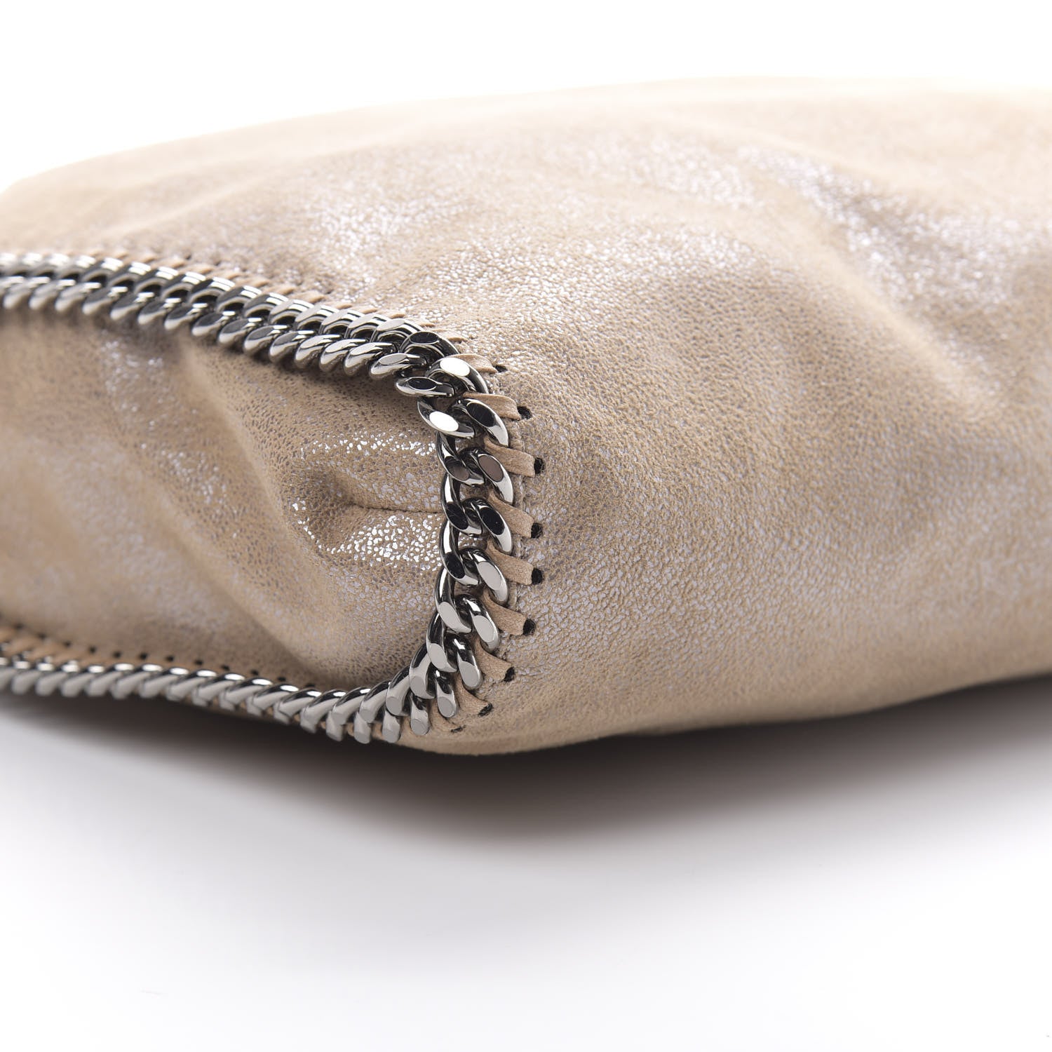 Stella McCartney Shaggy Deer Small Falabella Tote Taupe 9 of 10