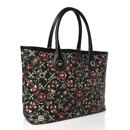 Chanel Coated Canvas Coco Small Tote Black 4 of 11