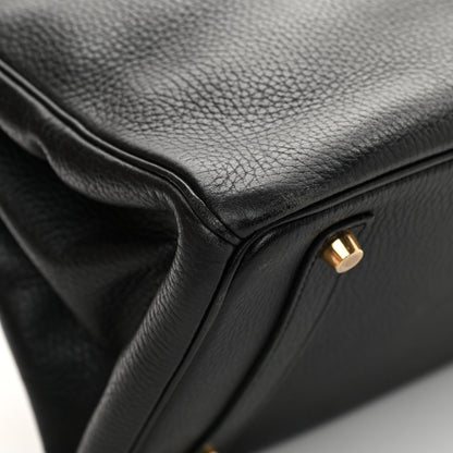 Hermes Ardennes Birkin 35 Black 12 of 21