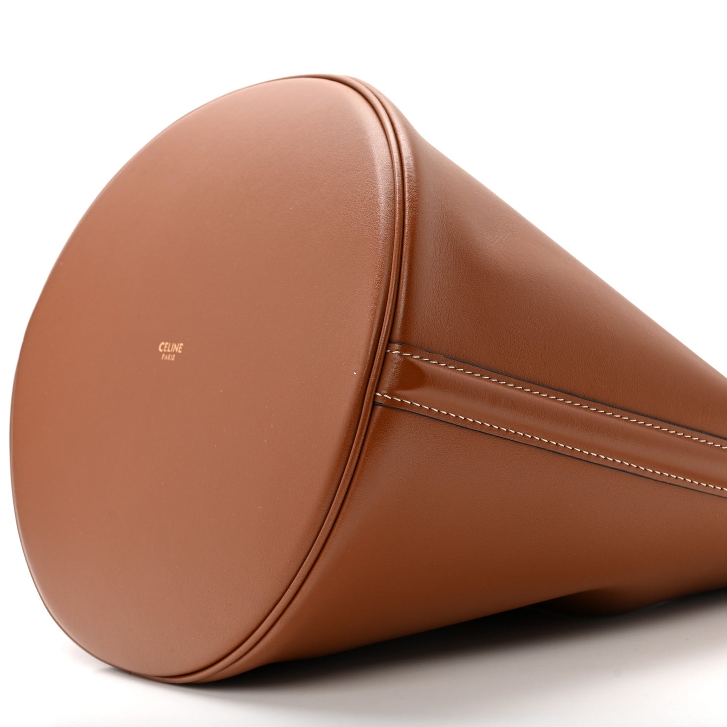 Smooth Calfskin Bucket 16 Bag Tan
