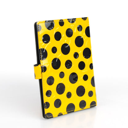 Louis Vuitton Vernis Kusama Infinity Dots Small Ring Agenda Cover Yellow 6 of 10