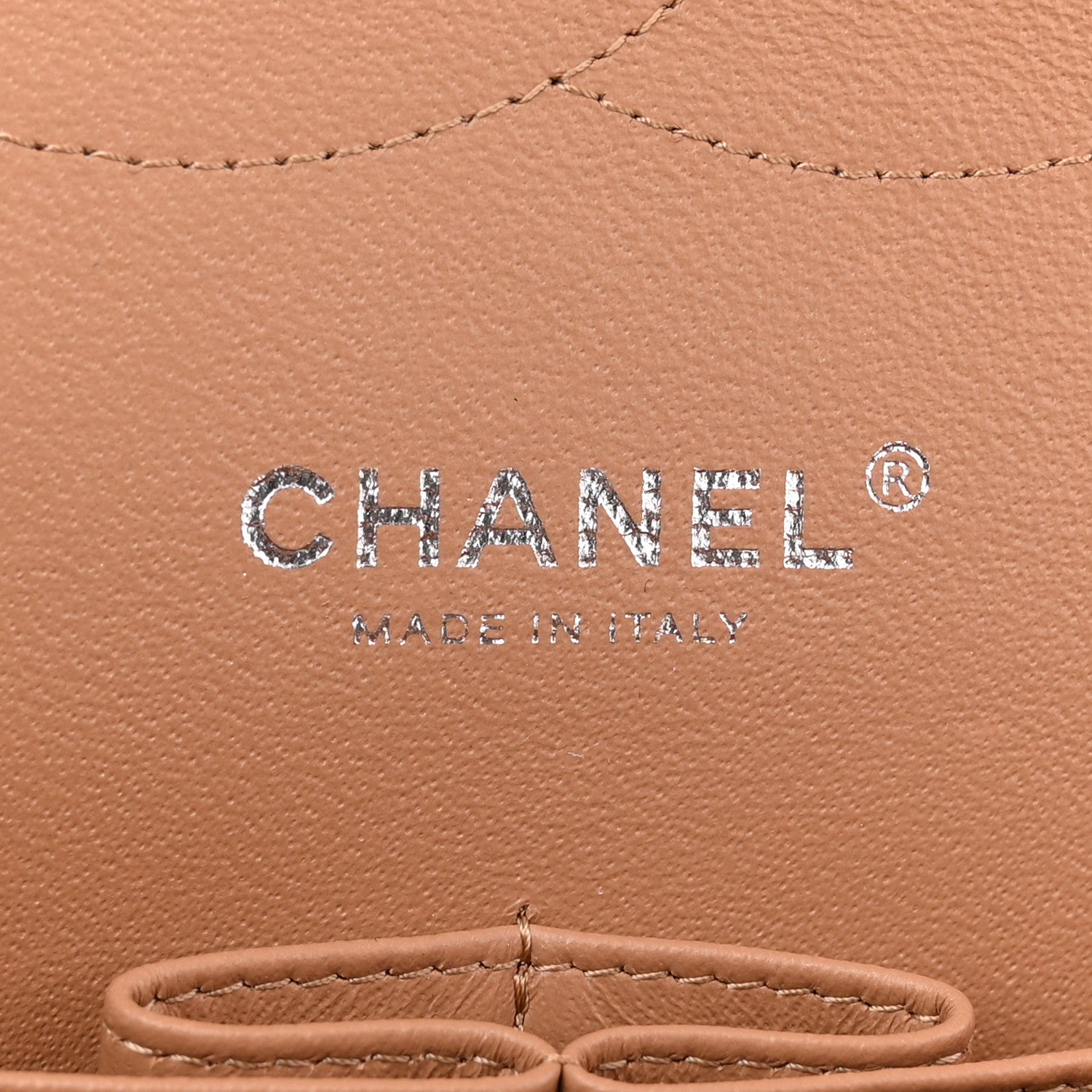 Chanel Patent Quilted Jumbo Double Flap Light Brown 6 of 11