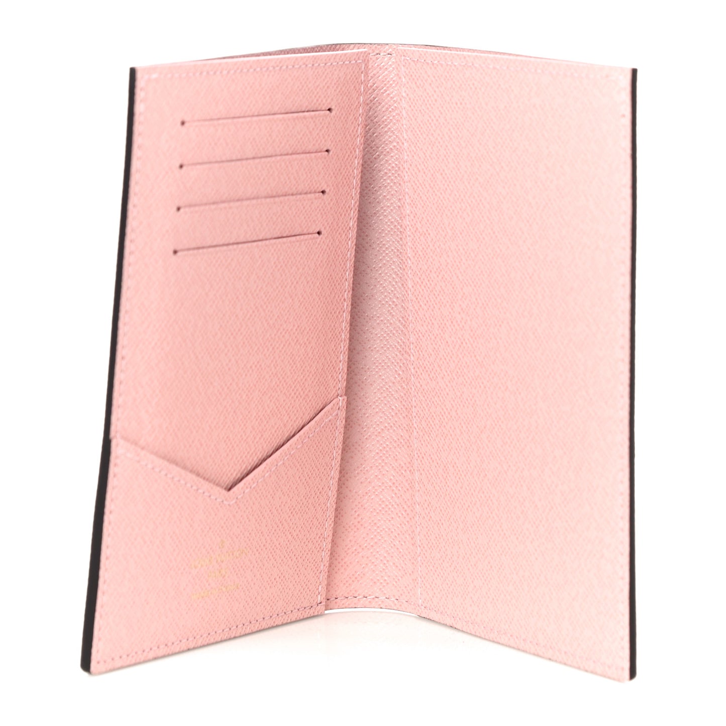 Monogram 2020 Christmas Animation Big Wheel Passport Cover Rose Ballerine