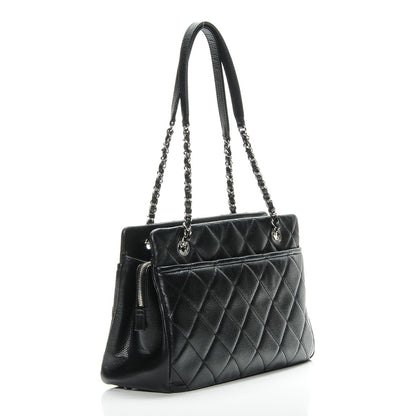 Chanel Caviar Quilted Timeless CC Tote Black 3 of 7