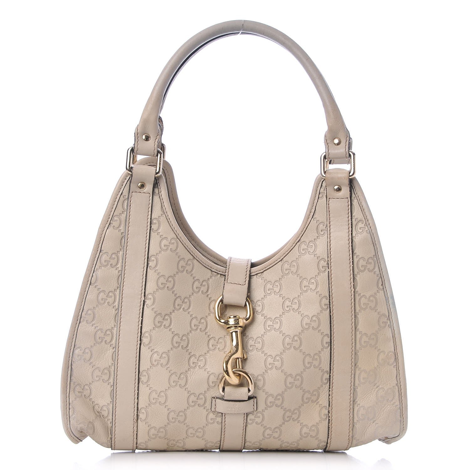 Gucci Guccissima Small Joy Shoulder Bag Off White 1 of 8