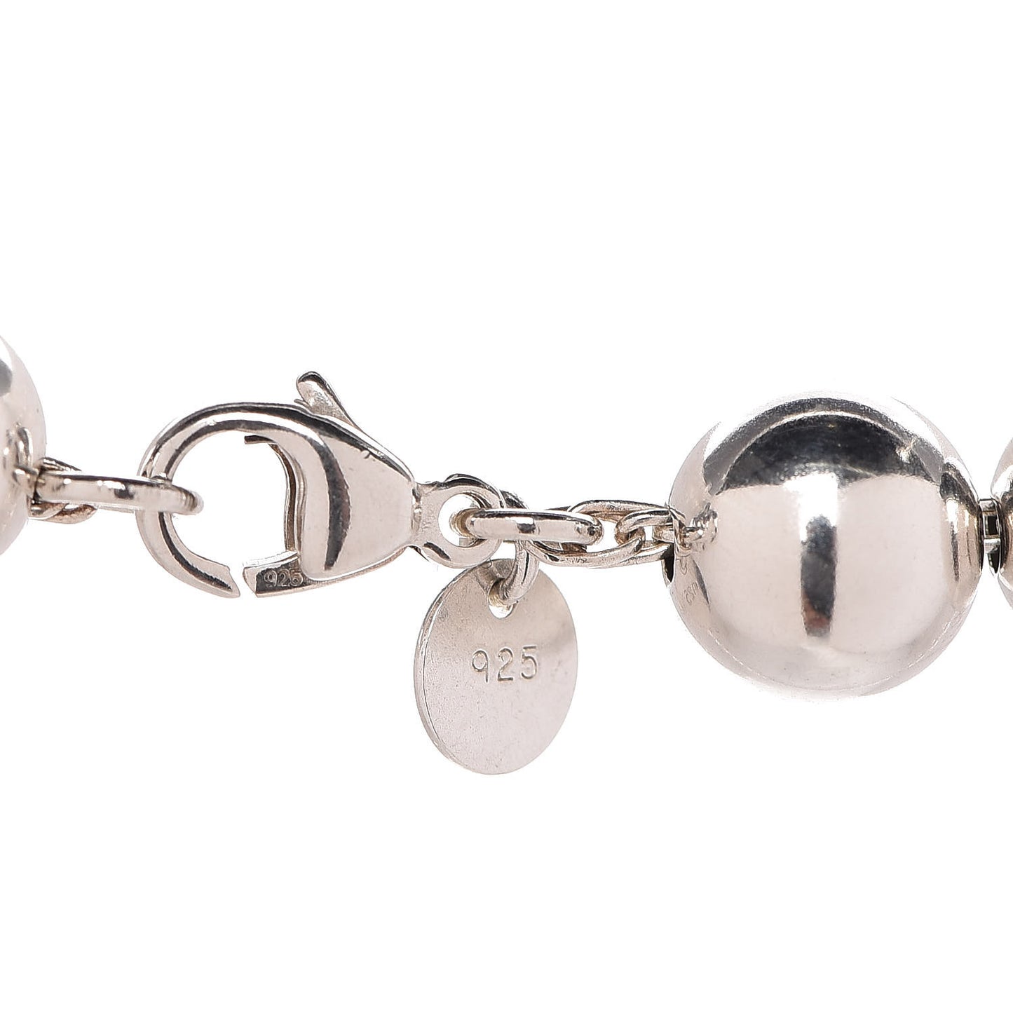 Sterling Silver 10mm HardWear Ball Necklace