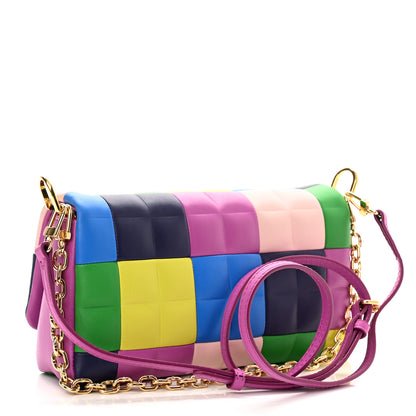 Louis Vuitton Lambskin Pochette Twist Shoulder Bag Multicolor 4 of 11
