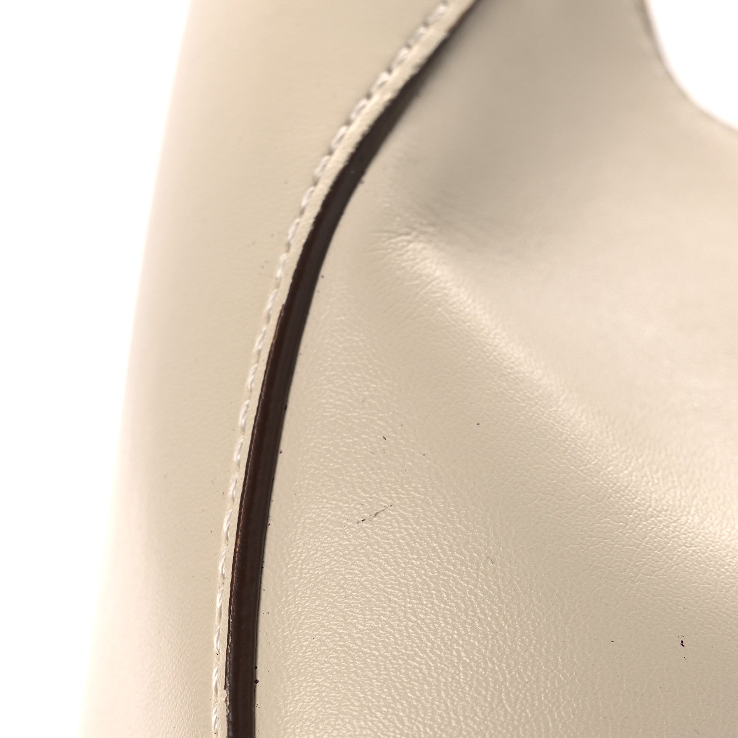 Stella McCartney Eco Alter Nappa Perforated Logo Small Hobo White 12 of 13