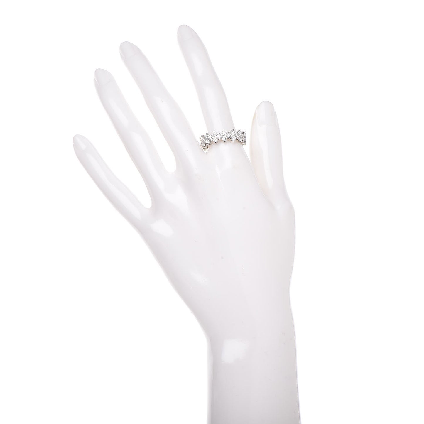 Platinum Diamond Aria Eternity Ring 56 7.25