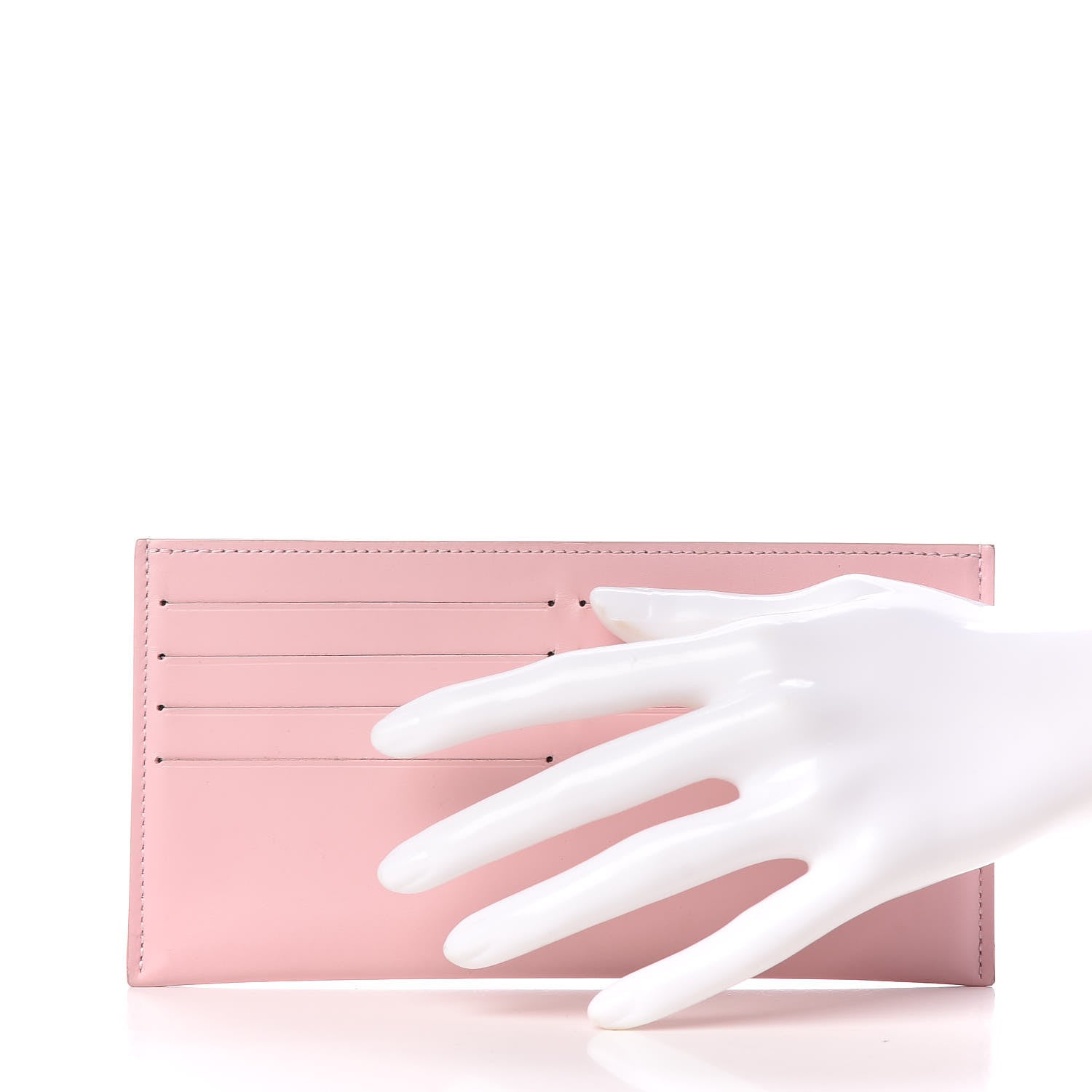 Louis Vuitton Calfskin Felicie Card Holder Insert Rose Ballerine 2 of 9