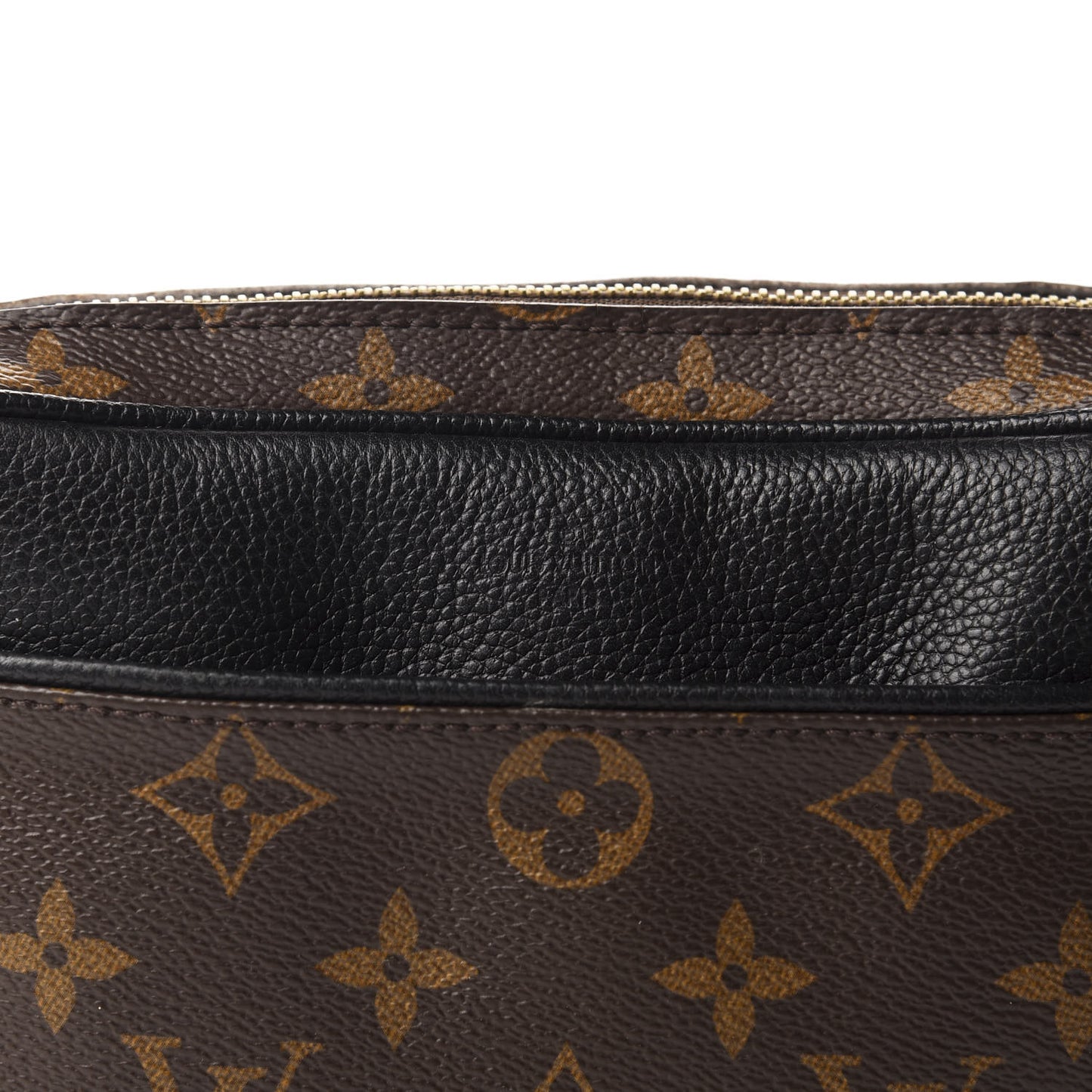Monogram Uniformes Belt Bag Black
