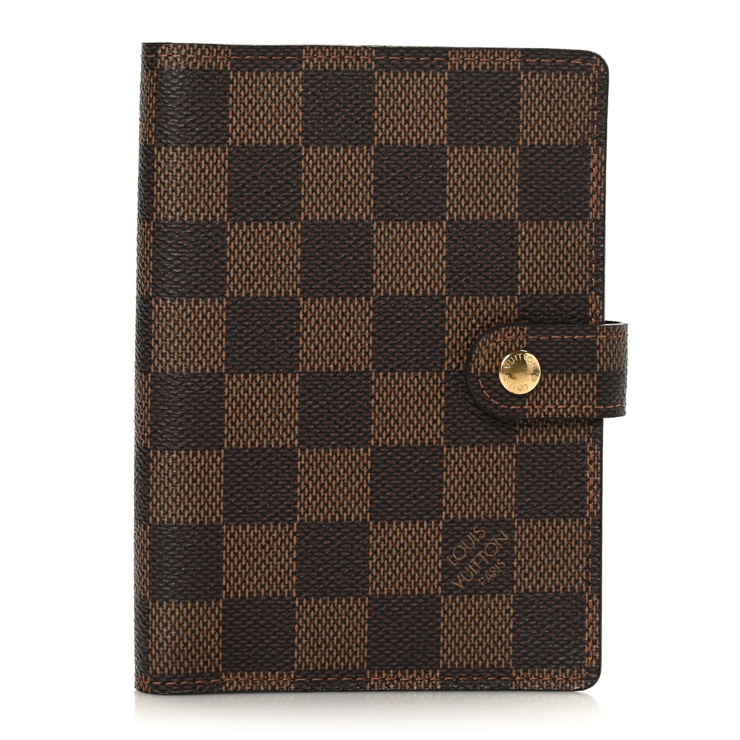 Damier Ebene Small Ring Agenda Cover