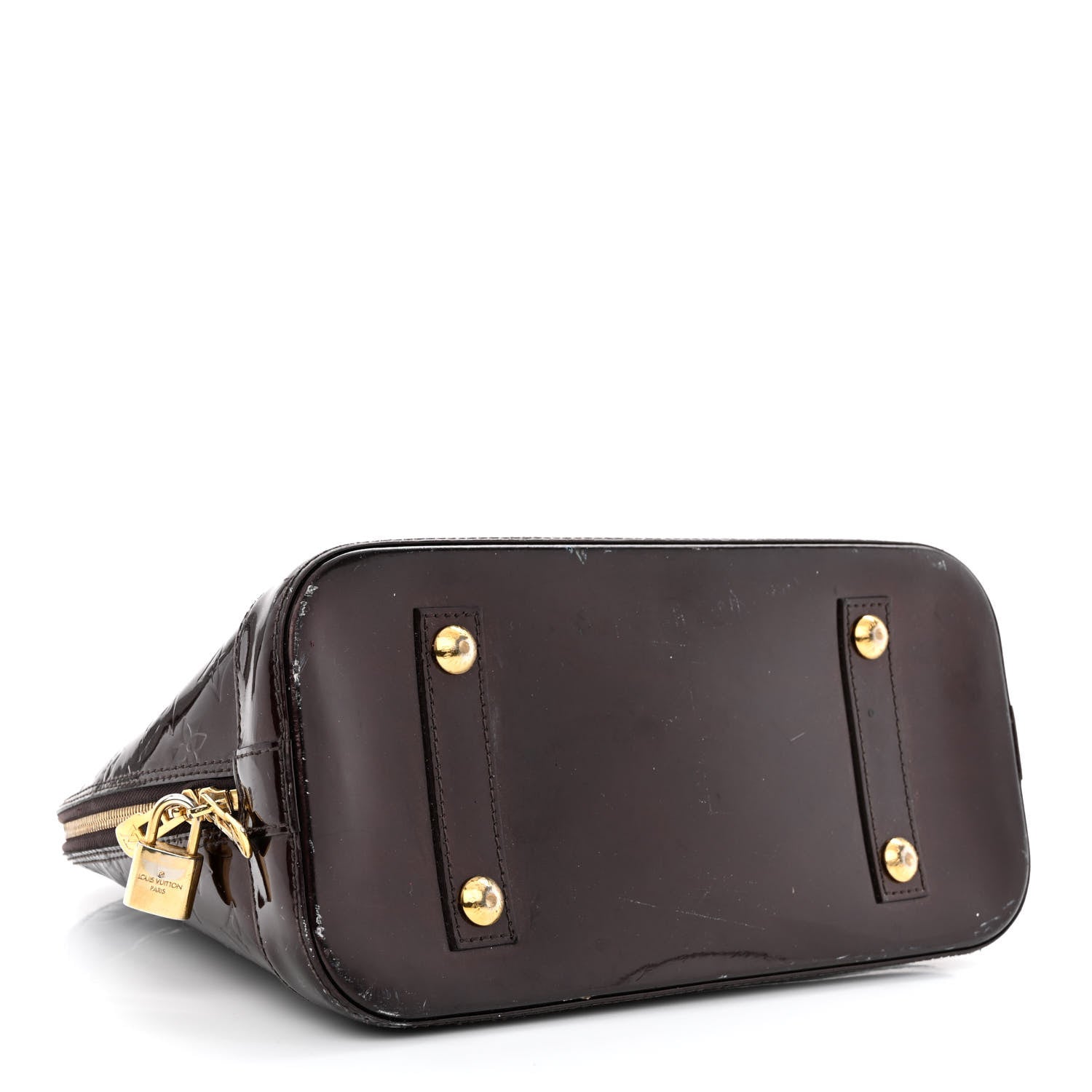 Louis Vuitton Vernis Alma PM Amarante 3 of 17