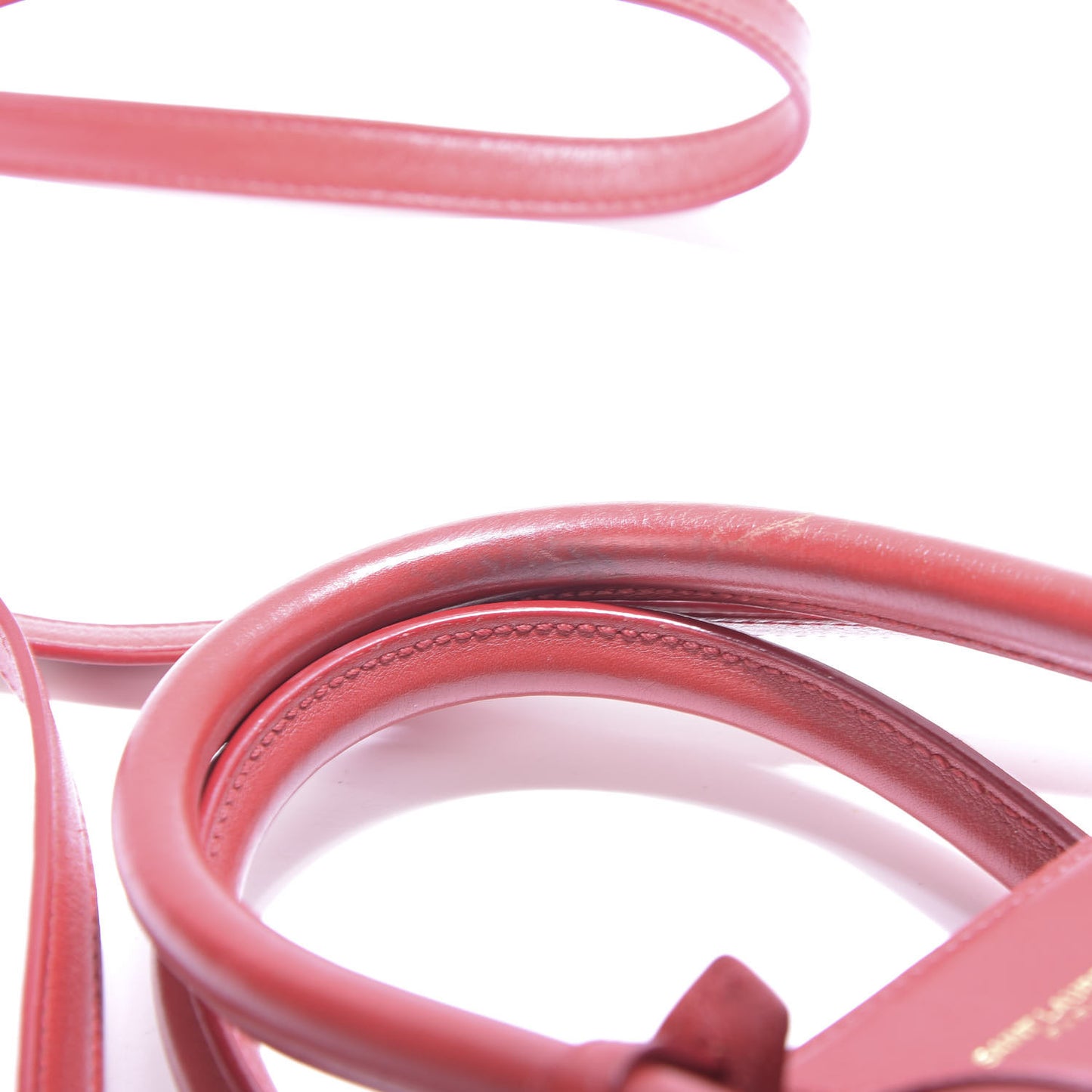 Calfskin Small Sac De Jour Lipstick Red