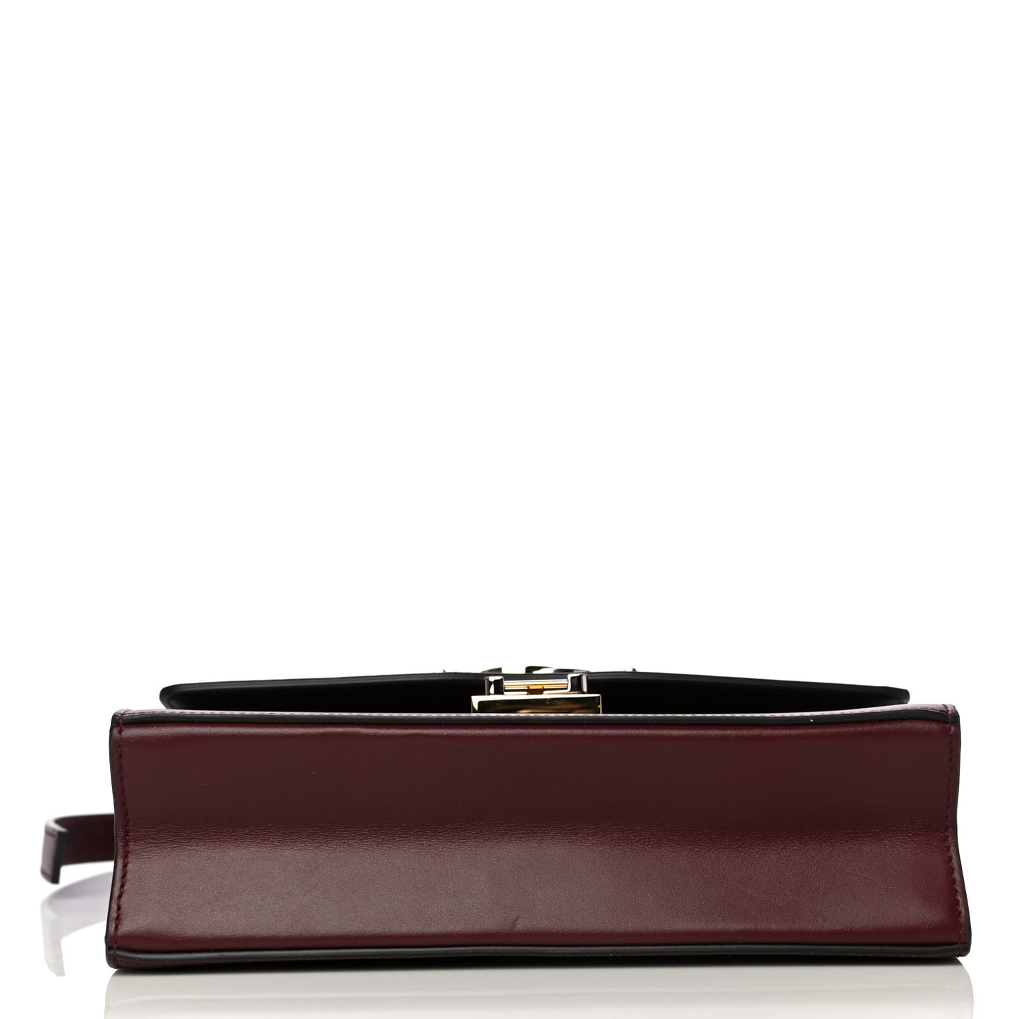 Smooth Calfskin Small Zumi Shoulder Bag Vintage Bordeaux