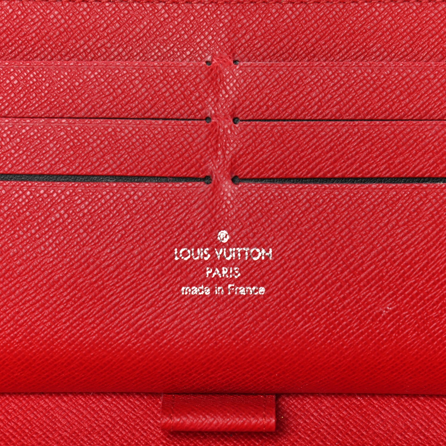 Louis Vuitton Epi Zippy Organizer Wallet Rouge 5 of 13