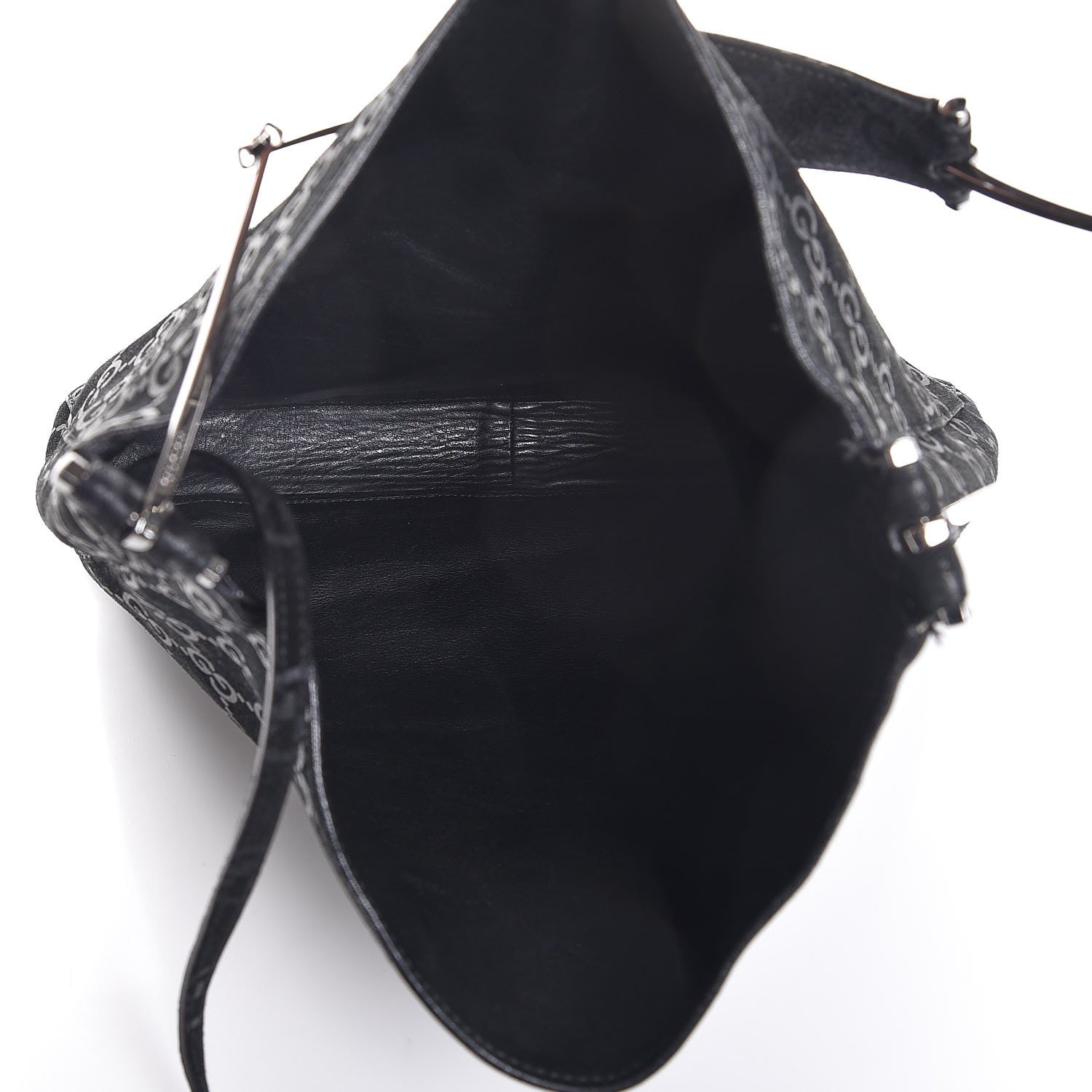 Gucci Suede Guccissima Hobo Black 6 of 11