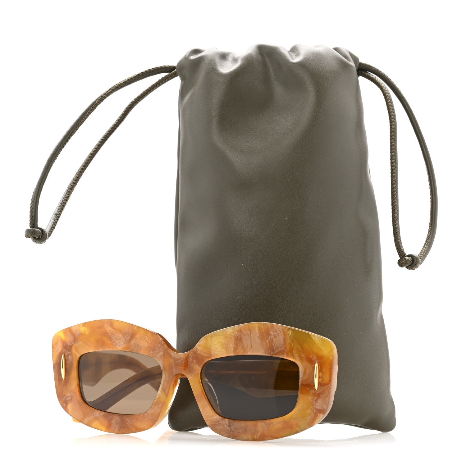 Loewe Acetate Anagram Cat Eye Sunglasses LW4011F Tortoise 7 of 7