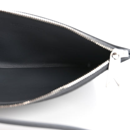 Bottega Veneta Debossed Calfskin Mens Bill Pouch Thunder 5 of 8