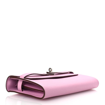 Hermes Epsom Kelly To Go Wallet Mauve Sylvestre 4 of 11