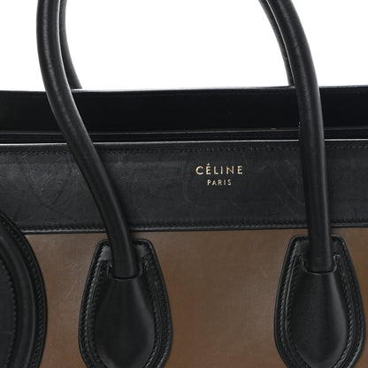 Celine Satin Smooth Calfskin Micro Tri-Color Luggage Dark Grey 7 of 12
