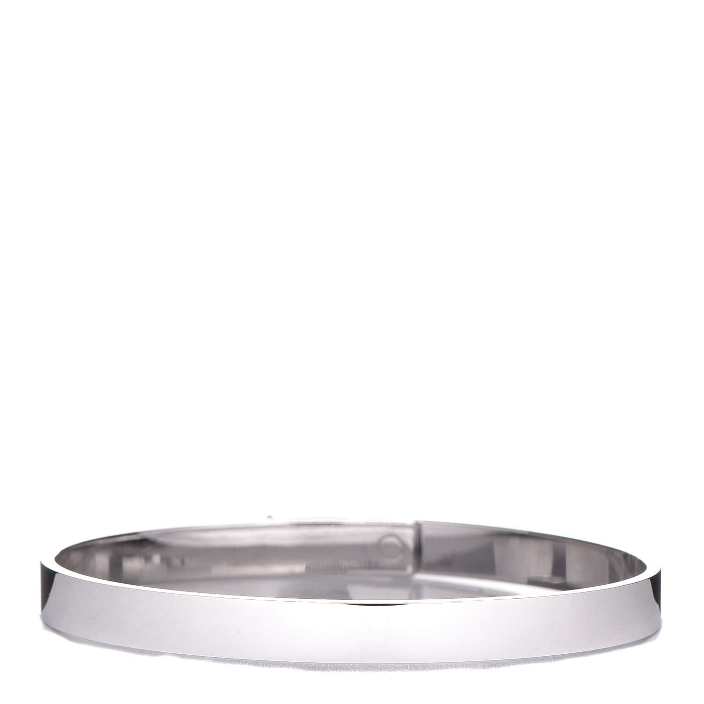 18K White Gold Diamond PM Kelly Pave Bracelet SH