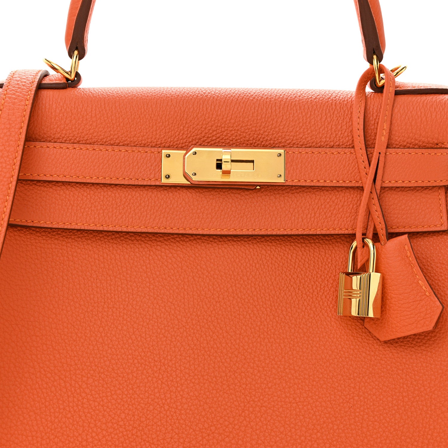 Hermes Togo Kelly Retourne 28 Feu 8 of 11
