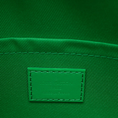Louis Vuitton Taurillon Monogram S Lock Messenger Minty Green 6 of 10