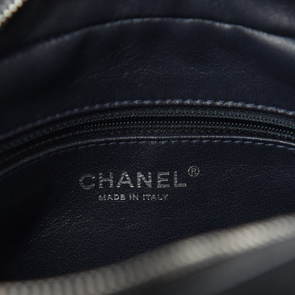 Chanel Caviar Lambskin Quilted Coco Break Camera Case Black 9 of 11